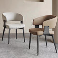 For homerestaurantscandinavian dining table and chair modern casual back chair hotel negotiation stool italian back dining chair