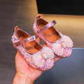Princess shoes  new girls' soft sole leather shoes children's shoes baby runway performance small single shoes korean style