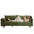 Sofa living room small apartment b&b rental room double three-seater ear lazy straight row fabric sofa new arrival