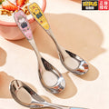 Carefully selected cute for homekids eating spoon beerus co-branded glue ingot spoon long handle spoon dessert spoon