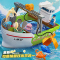 Fishing toys, water play, housekeeping, dishwashing table, educational early education, kids toys, boat, can be stored, birthday gift, june 1st