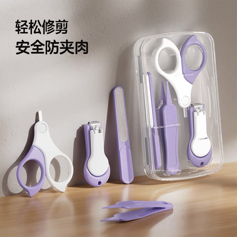 Newborn care essentials: baby nail trimmer set - safe & gentle nail clippers for infants