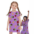 Rumi same style nightgown kpop witch girl girl cute cosplay bear and toot train dress