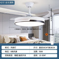 Voice-activated invisible fan light - eye-care full spectrum - living room, dining room, bedroom - variable frequency ceiling fan light - electric fan chandelier