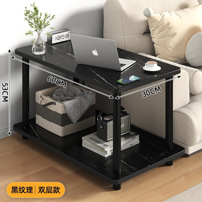 Sofa center small coffee table office side cabinet side table accessible luxury rectangular side table tea table square table table