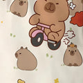 wholesale: girls' long-sleeved pajamas (set) - lightweight spring/autumn styles for toddlers and big kids