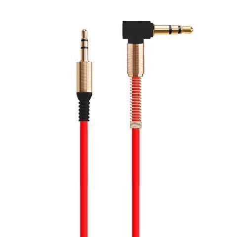 AUX audio cable 3.5mm male-to-bus for car, car audio speaker, double-head cable, universal for mobile phones