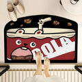 Cookie-shaped diatomaceous earth bath mat - cute cartoon design, absorbent, quick-drying, non-slip floor mat for home bathroom
