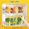 Pokémon sealed bag food grade fresh-keeping bag thickened refrigerator for home ziplock bag fruit snack double rib storage bag