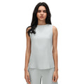 Simple round neck sleeveless tank top women's slim fit vest base layer top comfortable breathable activewear d26020