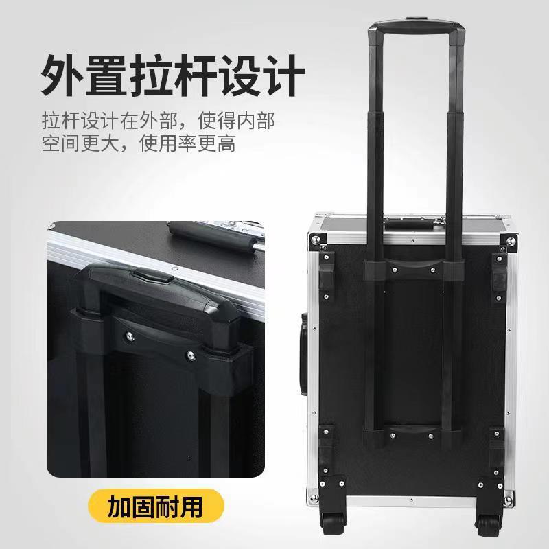 Dongguan Huangjiang new aluminum alloy box instrument box air box aluminum box lining supports small batch ordering