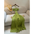 cross-border code  independent station 1688 vacation cut outhalterlongdress without accessories