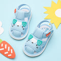 Baby cloth sandals for boys, summer, ages 0-1-2-3 years, infant anti-slip soft sole squeaky shoes, girls' first walker shoes, baby shoes