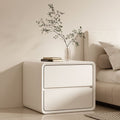 Minimalist modern bedside table, cream style,  new arrival, ultra-slim, three-tier, light luxury bedroom storage nightstand for home use