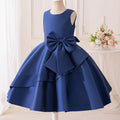 European and american cross-border oem girls' dresses  new collection - little girl princess dress, children's piano recital outfit