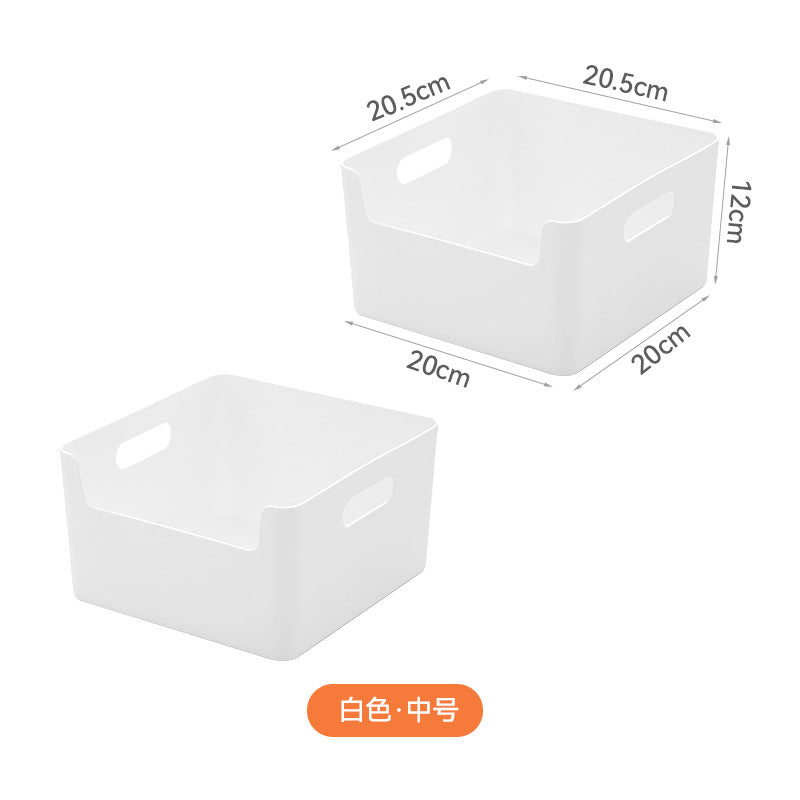 Kindergarten material storage box Children's toys Stationery Large capacity storage basket Desktop sundries sorting box