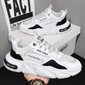 Men's shoes 2025 new arrival: popular winter mesh breathable men's athletic casual chunky platform sneakers - high-top dad shoes