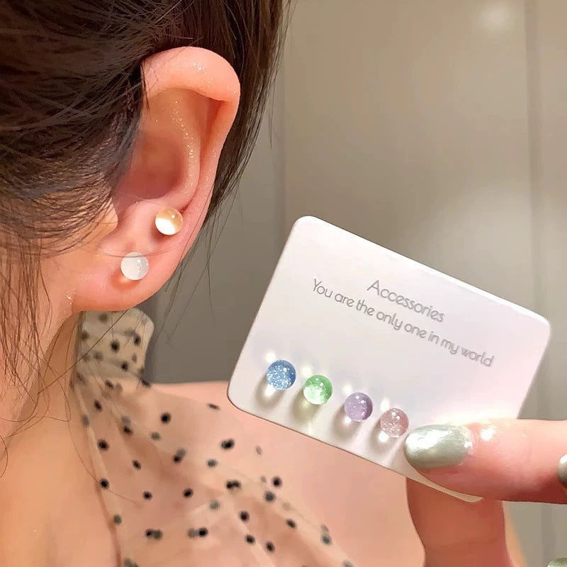 S925 silver needle niche style exquisite pearl earrings easiest for matchelegantbows earrings accessible luxuryelegantsense earrings