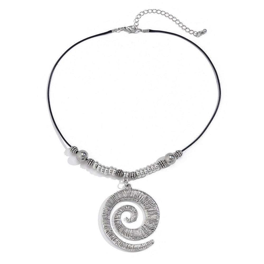 European and american cross-border exaggerated punk starfish necklace stylishfashionclassy sense ins heart clavicle chain jewelry
