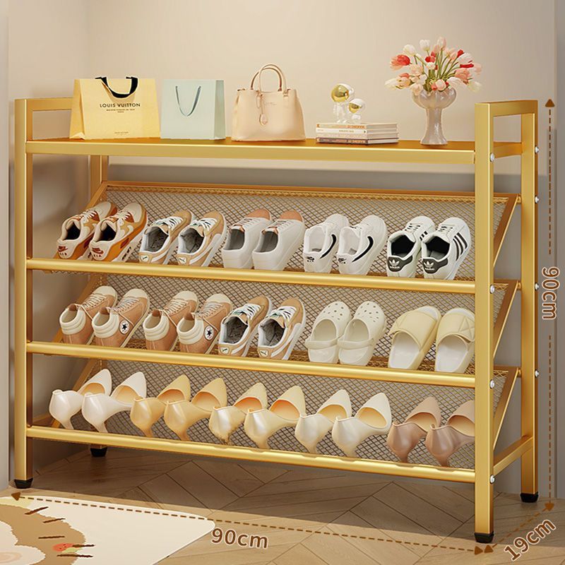 Ultra-slim multi-tier rotating shoe rack: the must-have storage solution for entryways and dorms. simple, modern design