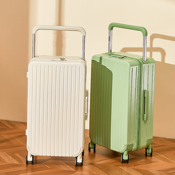 Yongsheng portable wide trolley suitcase women's small fresh large-capacity travel case universal wheel 24-inch password trolley case