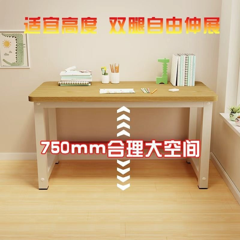 Computer desk double desktop simple desk bedroom for home study table casual writing table rectangular office desk