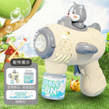 Fully automatic bubble gun - grey corgi [battery not included] - opp bag