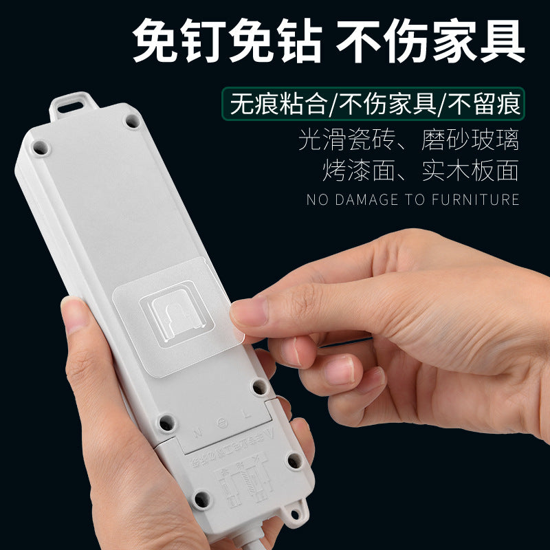 Router placement rack, row plug holder, wifi storage bracket, TV set-top box rack, no punching hook.