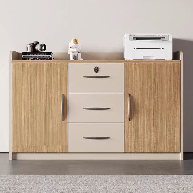 Saint li file cabinet - office-grade storage cabinet for tea and coffee, low cabinet for tools, copier, and printer placement