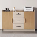 Saint li file cabinet - office-grade storage cabinet for tea and coffee, low cabinet for tools, copier, and printer placement