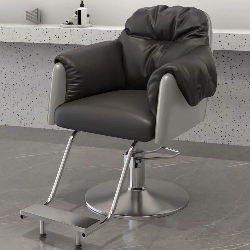 Hairdressing shop chair popular hair salon special classy hairdressing chair hairdressing shop seat hair cutting stool stainless steel hairdressing chair
