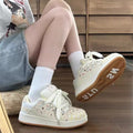Korean style cranberry color niche sneakers women's ins trendy 2026 summer new versatile athletic casual bread shoes