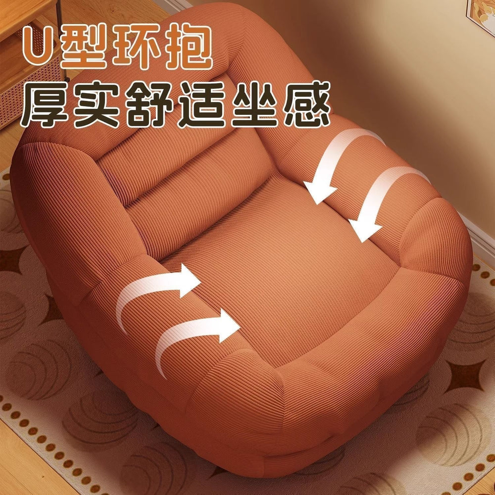 Tatami small apartment balcony casualfor home pouf bedroom single person can lie down and sleep sofa lazy sofa