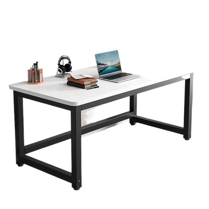 Minimalist rectangular office furniture computer desk - student study table - ideal for renters - fireproof & corrosion-resistant office desk