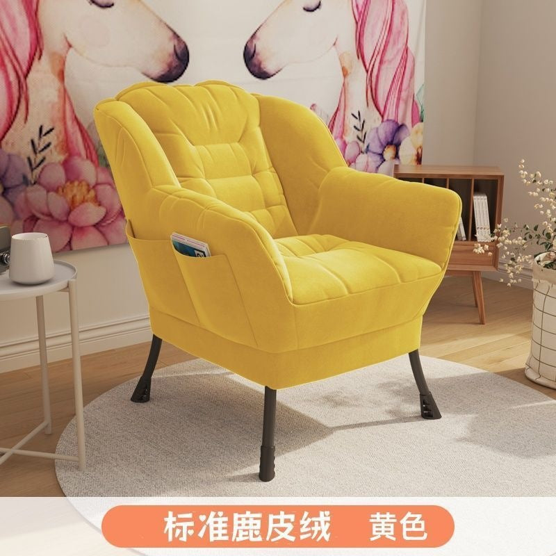 Beanbag chair single sofa chair dormitory lazy chair computer chair for home bedroom balcony lounge chair girl makeup chair