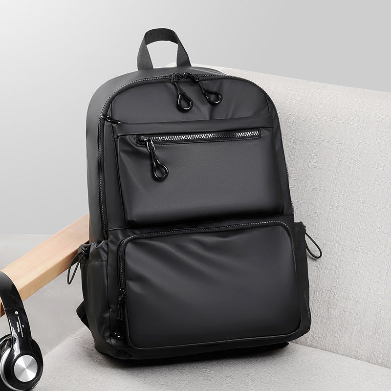 New Commuter Men's Business Travel Backpack Large Capacity Computer Bag Leisure Travel Short Trip School Bag Backpack