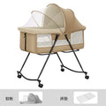 Foldable and portable bassinet crib - newborn bed, cradle, baby rocker, multi-functional splicing bed for big kids
