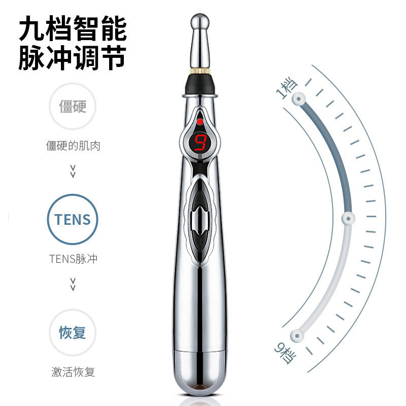 Electronic acupuncture pen, acupoint pen, acupoint pen, meridian energy meridian pen, massage pen, acupoint acupuncture, physical therapy, automatic acupoint finding