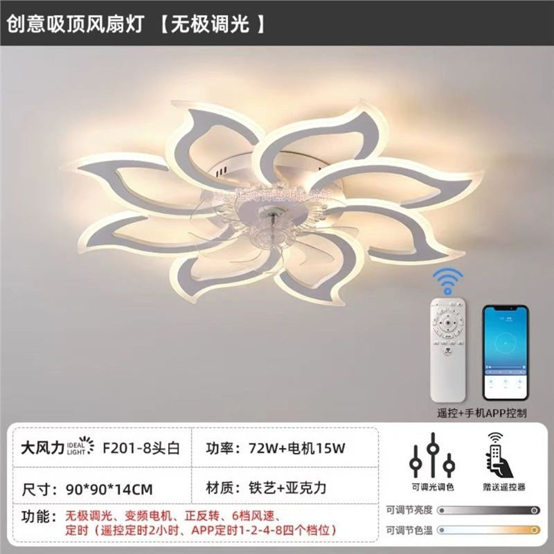 New arrival bedroom fan light casual modern living room ceiling fan light kids room ceiling light with fan light zhongshan lighting