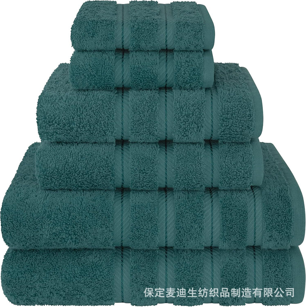 6pcs purple towel set 1 bath towels 1 hand towels 1 towel suit