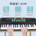 hot seller: 37-key multifunctional electronic keyboard with microphone - realistic, rechargeable piano for beginner kids - educational toy