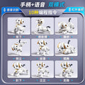 Kids' remote control pet robot dog - stunt, electric, sensor-activated, musical, dancing, smart robot dog - birthday gift toy