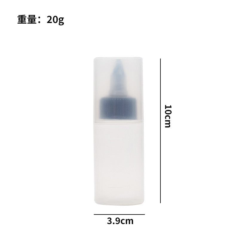 Portable squeeze bottle mini sauce bottle salad dressing ketchup dispensing bottle outdoor squeeze bottle multifunctional seasoning bottle