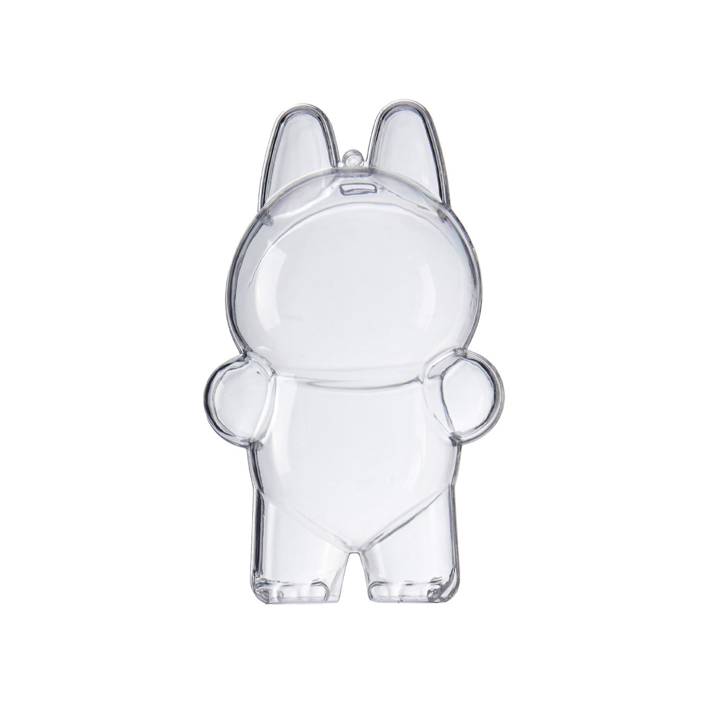 Doll pendant storage box transparent dustproof independent protective case storage backpack pendant labubu waterproof protective cover