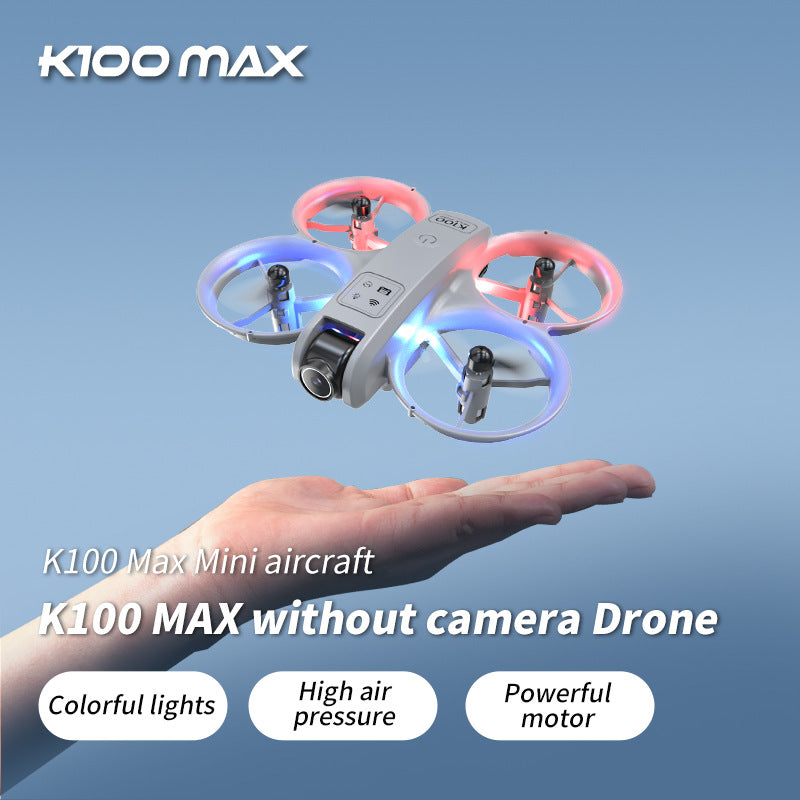 K100mini drone with screen remote control, optical flow hovering, dual lens hd aerial photography, extended flight time remote control aircraft