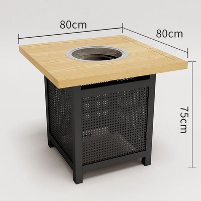 Customized hot pot shop plate deck sofa simple milk tea dessert shop buffet coffee western restaurant table chair combination
