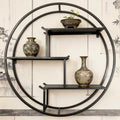 Popular wine rack wall-mounted storage rack wall-mounted storage cabinet bedroom wall creative plaid living room wall cabinet wall iron art