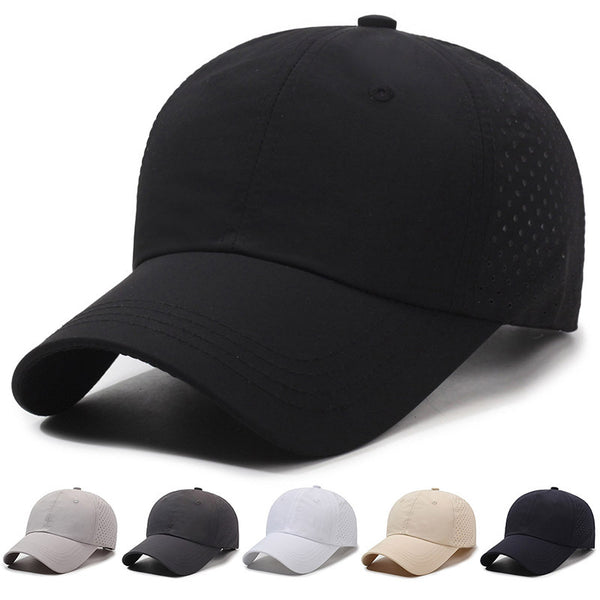 New mesh breathable quick-drying baseball cap Korean version fashion outdoor sports cap sun protection shade couple hat
