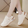 Argan women's sneakers - 2025 new summer collection: stylish, versatile, lightweight, soft-soled white sneakers for students - chunky platform dad shoes