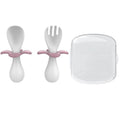 Baby spoon newborn food feeding spoon 6+ months baby spoon silicone soft spoon short handle - direct from the factory